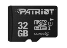 Карты памяти Patriot Memory PSF32GMDC10 карта памяти 32 GB MicroSDHC UHS-I Класс 10