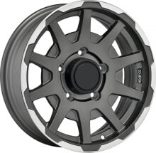 Колесный диск литой Sparco Dakar matt dark graphite lip polished 5.5x16 ET0 - LK5/139.7 ML108.3