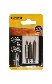 Биты stanley Set of double-sided screwdriver bits 3 pcs - STA61380