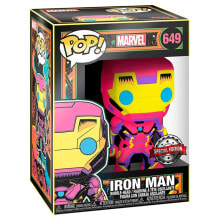 FUNKO POP Marvel Black Light Iron Man Figure