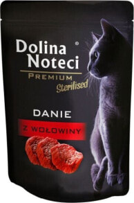 Dolina Noteci Dolina Noteci Premium Kot Sterilised WOŁOWINA Saszetka 85g