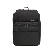 Мужские рюкзаки для ноутбуков Мужская рюкзак для ноутбука текстильный черный Laptop Backpack Roncato Nylon Black