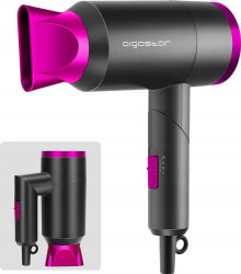 Suszarka Aigostar Travel Hair Dryer 1800W Dark Grey （Offline）VDE/Diane