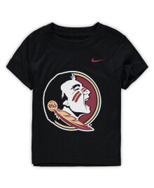 Nike toddler Boys and Girls Black Florida State Seminoles Legend Logo Performance T-shirt