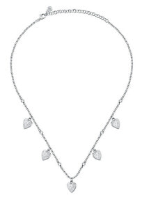 Женские колье романтическое стальное ожерелье с кристаллами Passioni SAUN02