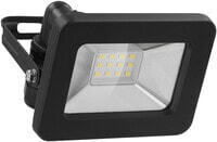 Goobay LED Outdoor Floodlight - 10 W - 10 W - LED - 12 bulb(s) - Black - Neutral white - 4000 K