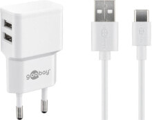 Goobay 44987 зарядное устройство для мобильных устройств Для помещений Белый