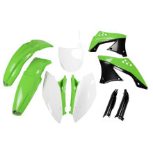 UFO Kawasaki KXF 450 2009-2011 KAKIT213F-999 Fork Protectors & Plastics Kit