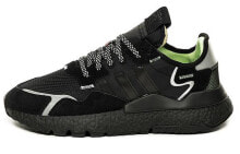 adidas originals Nite Jogger 3M 反光 防滑轻便 低帮 运动休闲鞋 男女同款 黑色 / Кроссовки Adidas originals Nite Jogger 3M EE5884