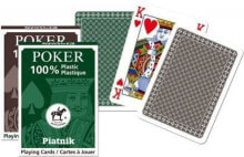 Piatnik Karty Pojedyncze Talie 'Plastik Poker'