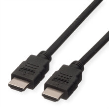 Компьютерные разъемы и переходники ROLINE HDMI High Speed Cable with Ethernet, HDMI M - HDMI M, LSOH 10 m 11.04.5740