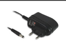 Блоки питания для светодиодных лент mEAN WELL GSM06E18-P1J адаптер питания / инвертор