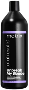 Revitalisierende und stärkende Haarspülung mit Zitronensäure - Matrix Total Results Unbreak My Blonde Strengthening Conditioner