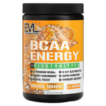BCAA Energy Plus Electrolytes, Orange Mango, 0.33 oz (9.4 g)
