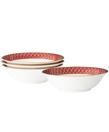 Noritake crochet Set of 4 Cereals, 6-1/2