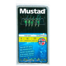 MUSTAD Fish Skin Feather Rig