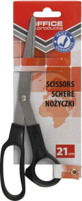 Детские ножницы для поделок из бумаги office Products Nożyczki biurowe OFFICE PRODUCTS, klasyczne, 21cm, czarne