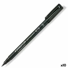 Permanent marker Staedtler Lumocolor 313-9 S Black (10 Units)