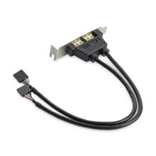 StarTech.com USBPLATELP интерфейсная карта/адаптер USB 2.0 Внутренний