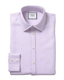 Купить мужские футболки Charles Tyrwhitt: Charles Tyrwhitt Egyptian Lattice Slim Fit Shirt Men's