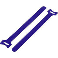 Conrad Electronic SE Conrad TC-MGT-125BE203 - Hook & loop cable tie - Violet - 12.5 cm - 12 mm