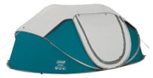 Coleman Galiano 4 FastPitch Pop Up, Pop-up tent, 4 person(s), Weatherproof, Waterproof seams, Green, Grey