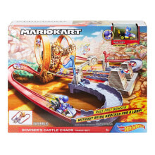 Купить игрушечный транспорт Hot Wheels: HOT WHEELS Mariokart Bowsers Castle Chaos Play Set