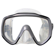 Masks and snorkels for scuba diving