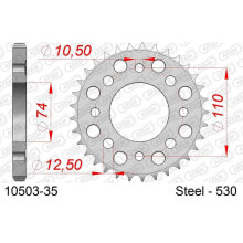 AFAM 10503 Rear Sprocket