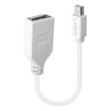 LINDY 41021 DisplayPort To Mini DisplayPort 1.4 Cable