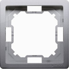 Умные розетки, выключатели и рамки kontakt-Simon Simon Basic inox single frame (BMR1 / 21)