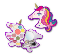 Детская декоративная косметика и духи Cartoon Unicorn Love Детская палетка для макияжа