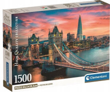 Clementoni Puzzle 1500 elementów Compact London Twilight