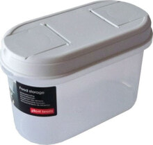 Посуда и емкости для хранения продуктов plast Team Plast Team Container With Dispenser 1.1L 1125 White