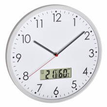 Настенные часы tFA-Dostmann 60.3048.02 настенные часы Цифровые настенные часы Круглый Белый