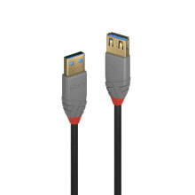 Lindy 36763 USB кабель 3 m 3.2 Gen 1 (3.1 Gen 1) USB A Черный