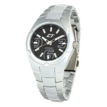 Мужские наручные часы с браслетом Мужские наручные часы с серебряным браслетом Chronotech CC7039M-02M ( 38 mm)