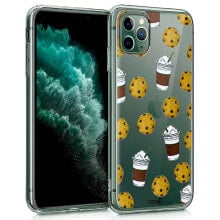 COOL IPhone 11 Pro Max Clear Cookies phone case