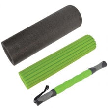 Спортивные массажеры Schildkröt Fitness 3 in 1 Massage Roller Set Черный, Зеленый Пена 1 шт 960039
