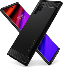 Чехол пластмассовый Samsung Galaxy Note 10 черный Spigen