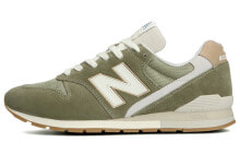 New Balance 996系列 防滑低帮跑步鞋 男女同款 军绿色 / Кроссовки New CM996LU2