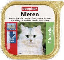 Влажные корма для кошек влажный корм для кошек Beaphar Nieren, для поддержания здоровья почек, 100 г