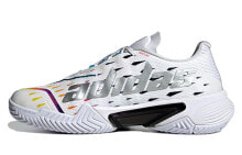 adidas Barricade 减震防滑耐磨 低帮 网球鞋 女款 白色 / Теннисные кроссовки Adidas Barricade GW3817