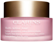 Увлажнение и питание кожи лица Clarins Multi-Active Jour  Антиоксидантный дневной крем для предотвращения первых возрастных изменений, для сухой кожи 50 мл