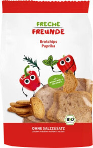 Купить детское питание FRECHE FREUNDE: Kindersnack Brotchips Paprika, 100 g