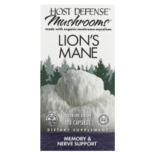Host Defense Mushrooms™ Lion's Mane -- 120 Vegetarian Capsules