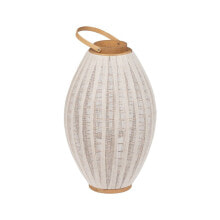 Lantern Beige Natural Bamboo Crystal 36 x 36 x 56 cm