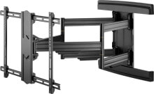 Brackets and racks for televisions and audio equipment