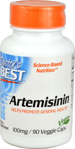 Растительные экстракты и настойки doctor&#039;s Best, Artemisinin, 100 mg, 90 Veggie Caps