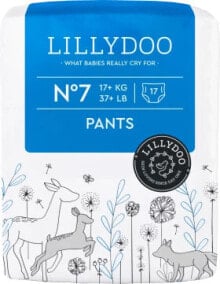 Купить детские подгузники и средства гигиены Lillydoo: Baby Pants Gr. 7 (17+ kg), 17 St